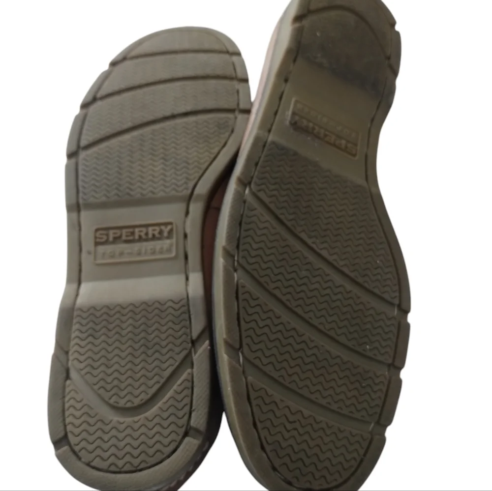 Sperry Top Sider Original Leather‎ Boat Shoes Mens 9½ Casual Coastal Tennis Prep